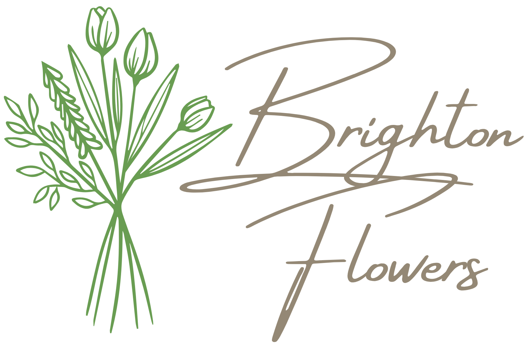 Brighton Flowers logo